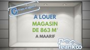 Location Terrain Casablanca Centre ville 863 m2