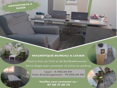 photo annonce For rent Box office Hopitaux Casablanca Morrocco